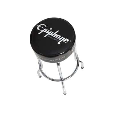 GIBSON ACCESSORIES HOME OFFICE AND STUDIO EPIPHONE 30.5" BARSTOOL CHROME