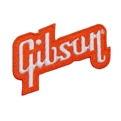 GIBSON ACCESSORIES Lifestyle Logo Patch, Orange Misc