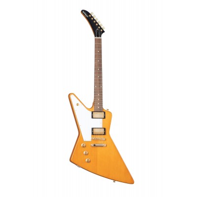 EPIPHONE Explorer Korina 1958 + Etui Aged Natural LH Ibgcs Reconditionné