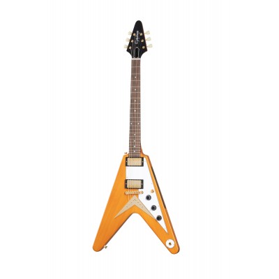 Flying V 1958 Korina Aged Natural Ibgcs - Refurbished