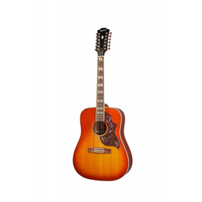 EPIPHONE Hummingbird 12 Aged Cherry Sunburst Ibgcs