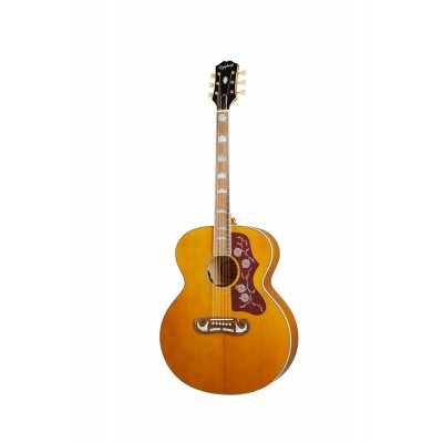 INSPIRED BY GIBSON ORIGINAL J-200 AGED NATURAL ANTIQUE GLOSS