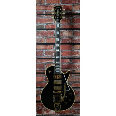 GIBSON CUSTOM Les Paul Custom 1957 3-Pickup Bigsby Light Aged Ebony Cs Mlc