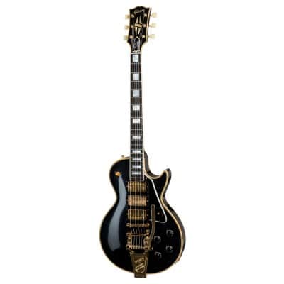 LES PAUL CUSTOM 1957 REISSUE 3-PICKUP BIGSBY VOS EBONY CS HRC