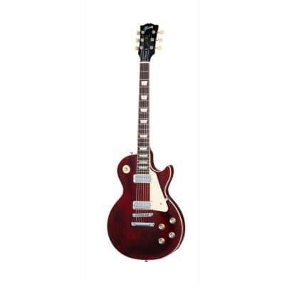 GIBSON USA LES PAUL 70S DELUXE PLAIN TOP WINE RED OC