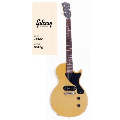 Les Paul Junior 1957 Vos Tv Yellow Cs Hrc