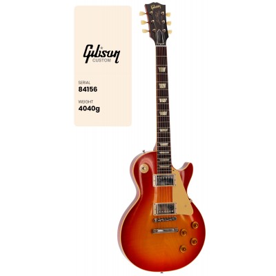 Les Paul Standard 1958 Vos Washed Cherry Sunburst CS HRC #84156