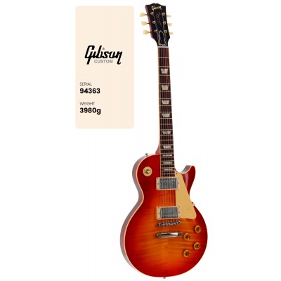 Les Paul Standard 1959 Vos Washed Cherry Sunburst CS HRC #94363