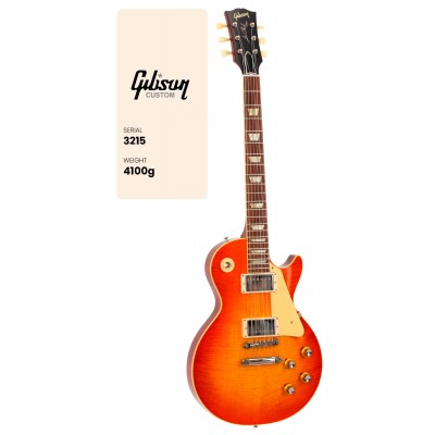 GIBSON CUSTOM Les Paul Standard 1960 Vos Tangerine Burst CS HRC #03215