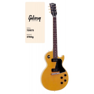 Les Paul Special 1957 Ultra Light Aged TV Yellow CS MLC #731573