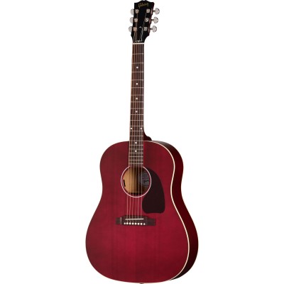 GIBSON ACOUSTIC J-45 Special Satin Wine Red