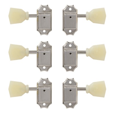 GIBSON ACCESSORIES PARTS DELUXE REISSUE-STYLE TUNER SET NICKEL