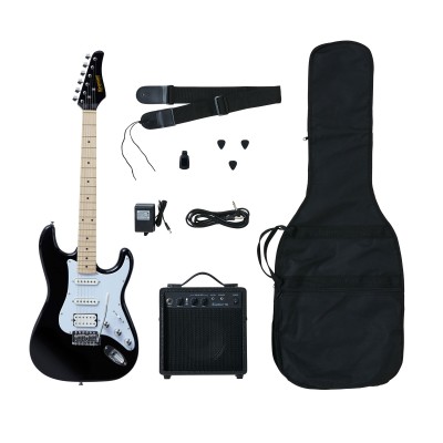 ORIGINAL FOCUS ELECTRIC GUITAR PLAYER PACK BLACK