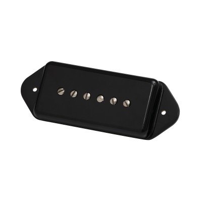 P-90 Dogear Underwound Black Cover