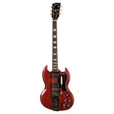 SG STANDARD '61 MAESTRO VIBROLA VINTAGE CHERRY OC - RECONDITIONNE