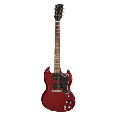 SG SPECIAL 1963 REISSUE LIGHTNING BAR VOS CHERRY RED CS HRC