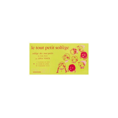EDITION DELRIEU Vinck Lina - Tout Petit Solfege Vol.2 : L