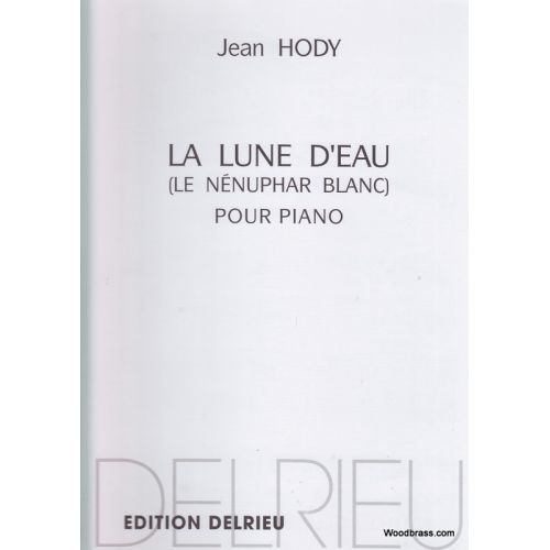 HODY JEAN - LUNE D'EAU - PIANO