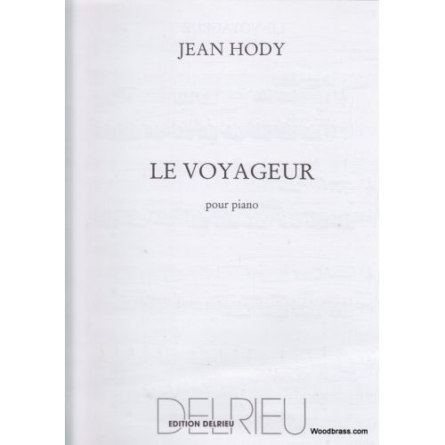 HODY JEAN - LE VOYAGEUR - PIANO