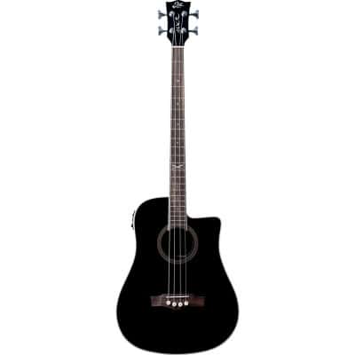 DREADNOUGHT BASSE CUTAWAY ÉLECTRO SEE THROUGH BLACK