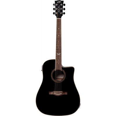 NXT D100CWE DREADNOUGHT CUTAWAY SEE THROUGH BLACK