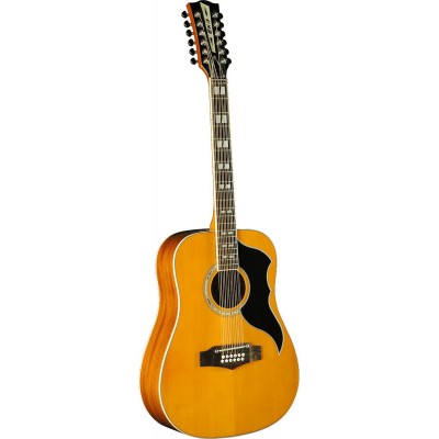 EKO Ranger XII Eq Vintage Reissue Dreadnought Vintage Natural