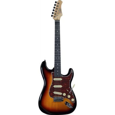 EKO PACK EG11 S300 SUNBURST : GUITARE ÉLECTRIQUE + AMPLI + ACCESSOIRES