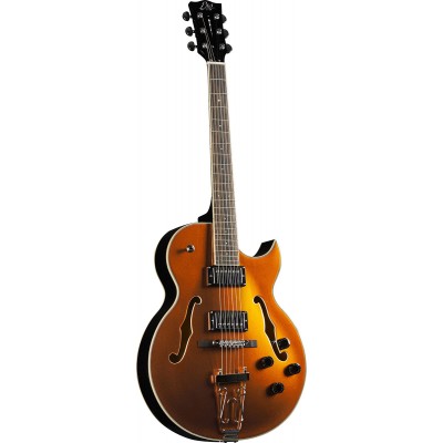 Jazz hollowbody single cut Gold