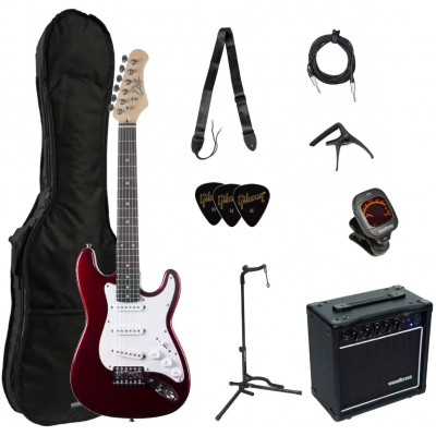 ST 100 3/4 Chrome Red + Ampli + Accessoires