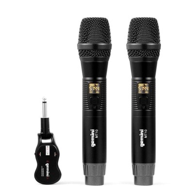 GEMINI GMU-M200 - Uhf Double Main + Rcepteur Pile