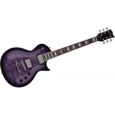 Ltd Guitars Ec256-stpsb See Thru Purple Sunburst