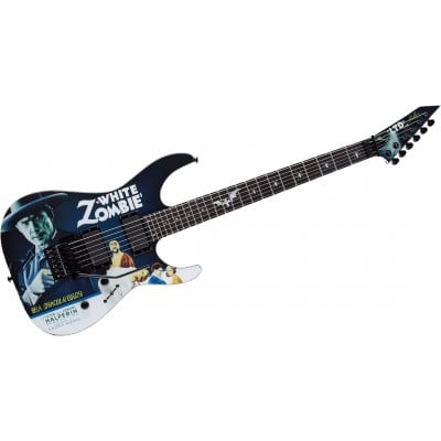 SIGNATURE KIRK HAMMETT WHITE ZOMBIE