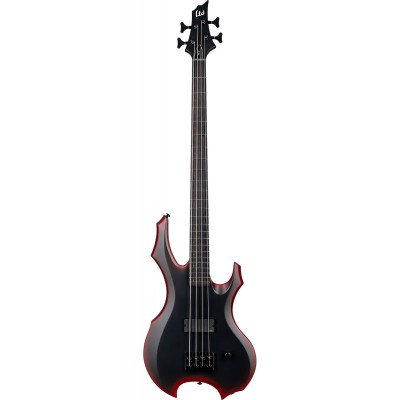 LTD GUITARS Fl-4 Fred Leclercq Black Red Burst Satin