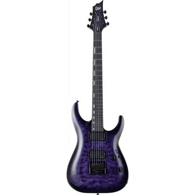 H-1000 EVERTUNE QUILTED SEE THRU PURPLE SUNBURST