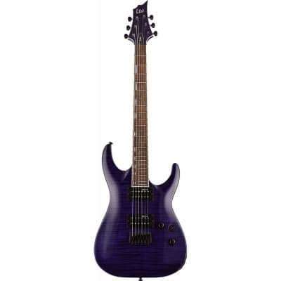 Ltd Guitars H200fm-stp See Thru Purple