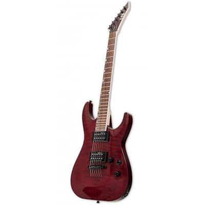 Ltd Guitars Mh Modele 200 Rouge Sombre Transparent