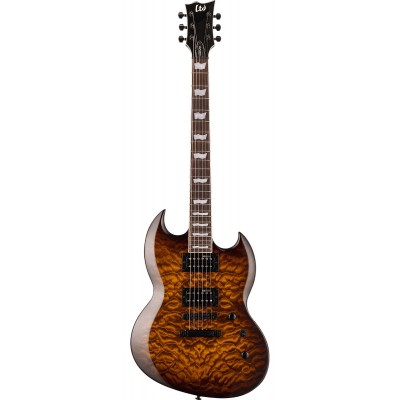 Viper-256 Qm Dark Brown Sunburst