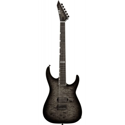 ESP E-II M-I NT QM See Thru Black Sunburst