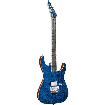 ESP Esp Usa M-I Dx Fr Teal Marble