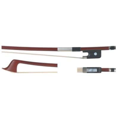 1/2 DOUBLE BASS BOW BRASIL WOOD FRENCH