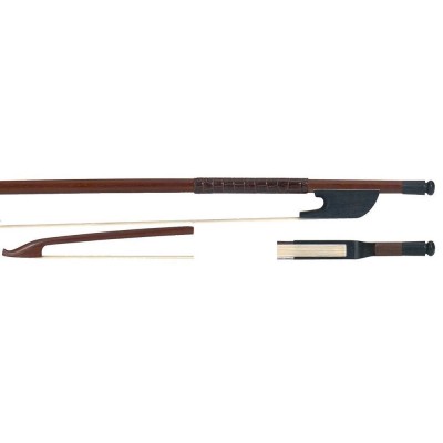 DOUBLE BASS BOW FIDDLE DISCANT- AND ALTO GAMBE PERNAMBUCO WOOD