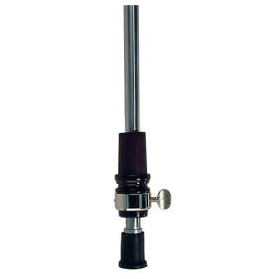 ULSA DOUBLE BASS END PIN KOMBI METAL TUBE ROD BLACK