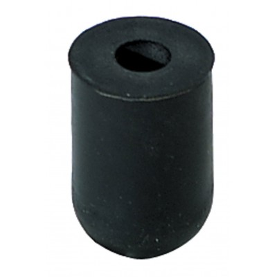 FLOOR PROTECTOR END PIN RUBBER BLACK