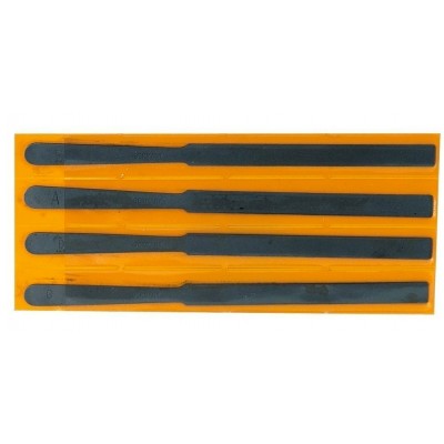 GEWA 4-PIECE VIOLIN NUT FILE SET