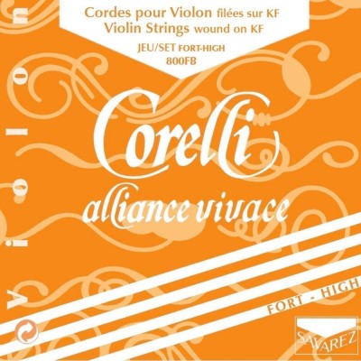 Corelli Cordes Violon Alliance Forte 800f