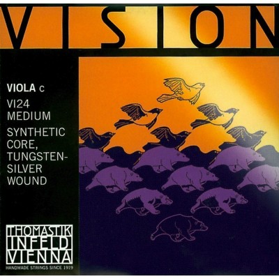 THOMASTIK STRINGS ALTO VISION SYNTHETIC CORE MEDIUM VI21
