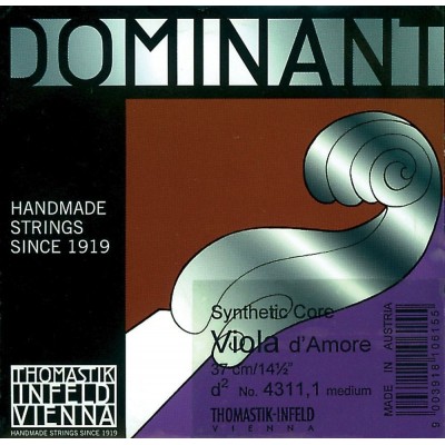 CORDES POUR VIOLE D'AMOUR DOMINANT LA' 4311,2