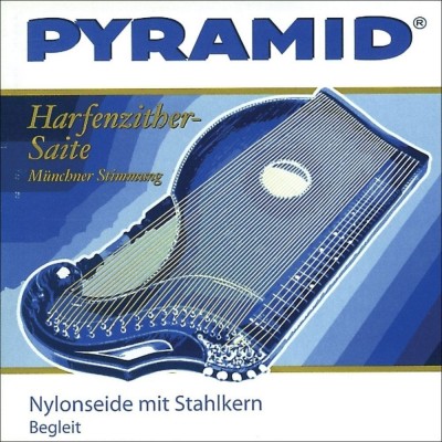 Pyramid Cordes Pyramid Cithare Fibre Nylon Avec Ame Acier/resonance à Air Jeu