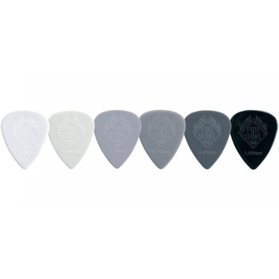 FIRE&STONE MEDIATORS NYLON 0,60 MM, GRIS CLAIR