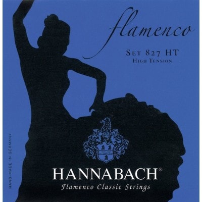 Hannabach Cordes De Guitare Classique Serie 827 Tension Forte Flamenco Classic Jeu High